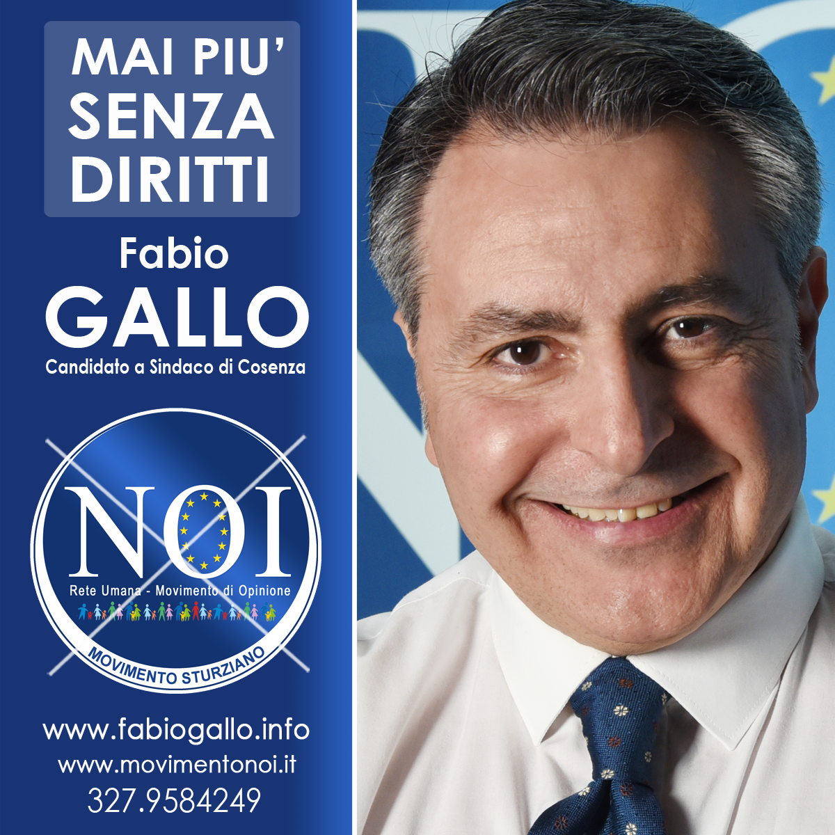 Fabio Gallo candidato Sindaco Movimento civico NOI